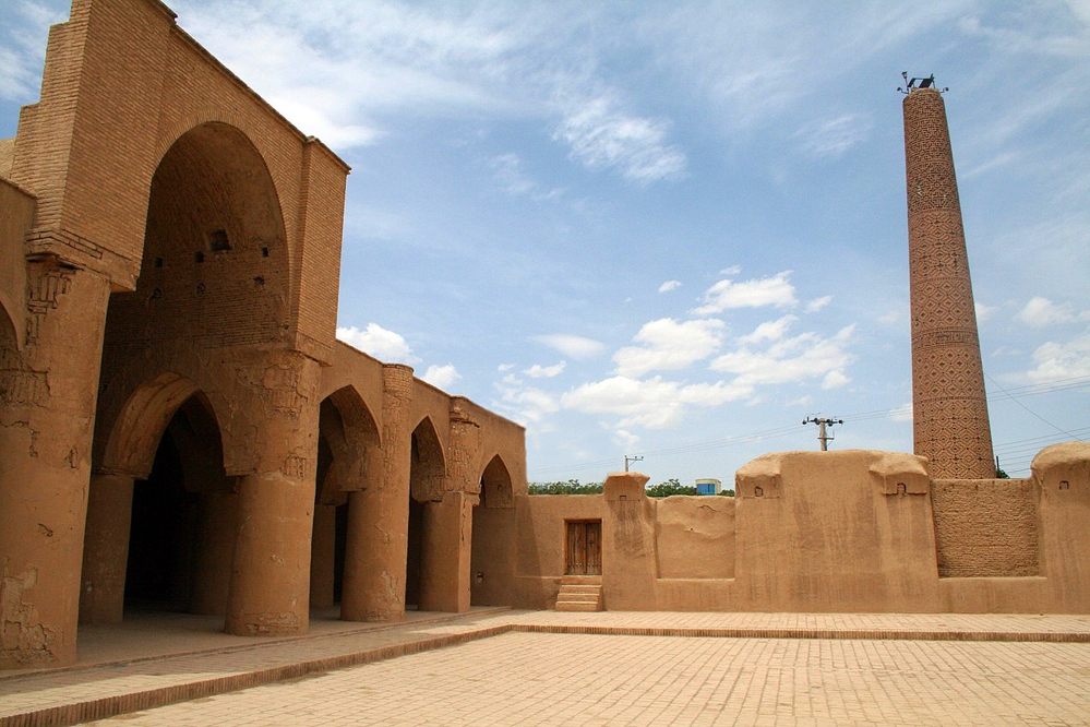 Tarik Khaneh mosque in Damghan, the probably oldest mosque in Iran. © Mehrdad Jahanbakhsh