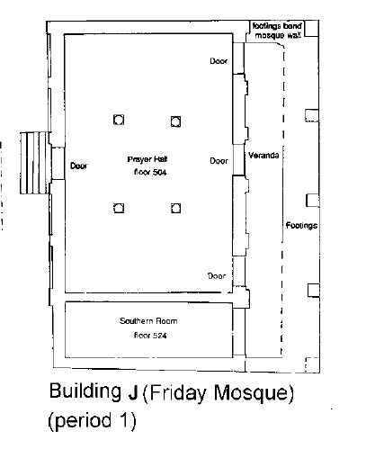 Sketch of the larger mosque