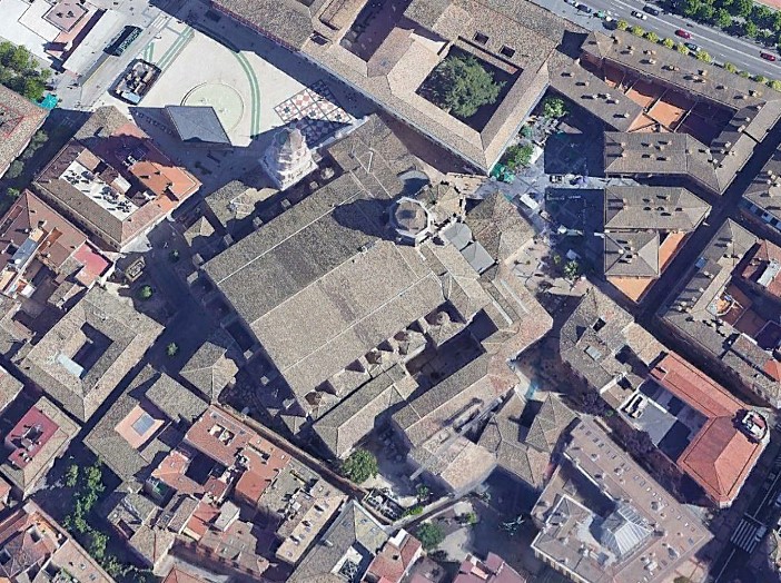 The church from above