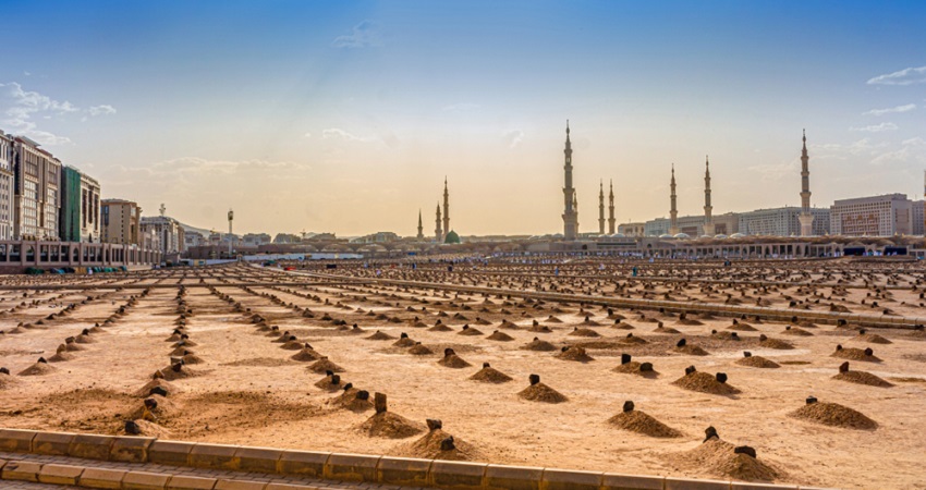 The new al-Baqi graveyard