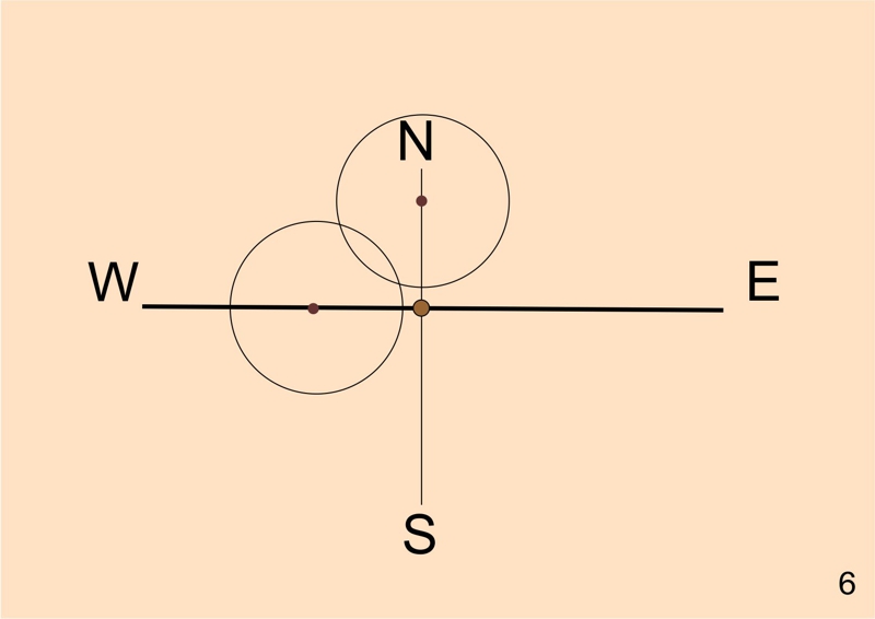 6. Draw overlapping circles