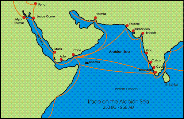 Arabian Sea Map