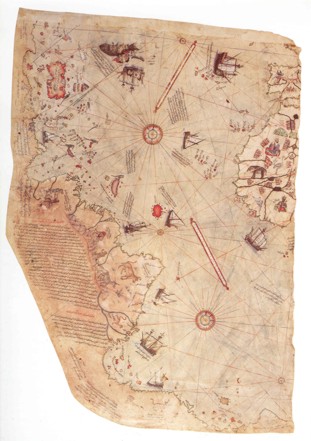 What remains of Piri Re'is Map