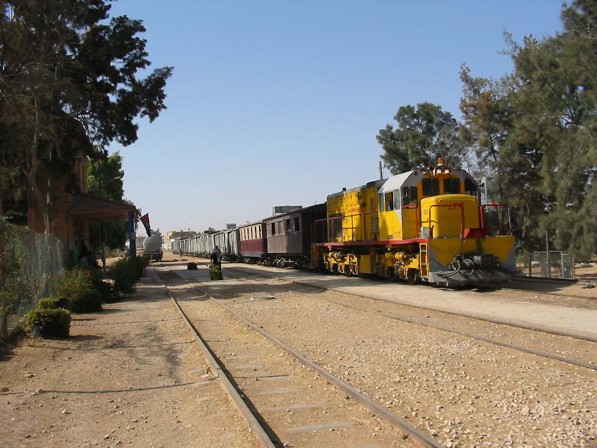 The Zarqa station continues to be an important link in rail transport in Jordan.