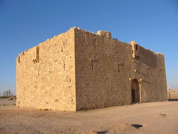 The Turkish Fort near Al Qatrana Station .. All the Fort photos are courtesy of Peter Herrett